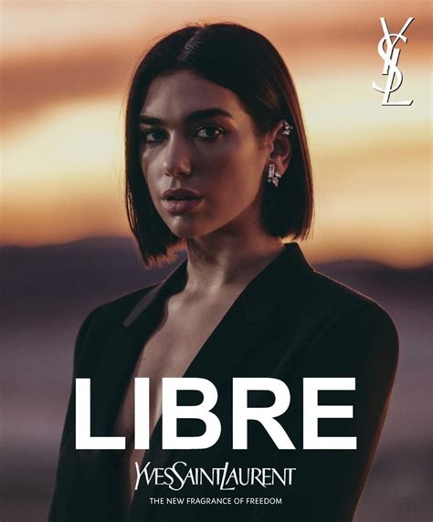 who is the ysl libre model|dua lipa YSL commercial.